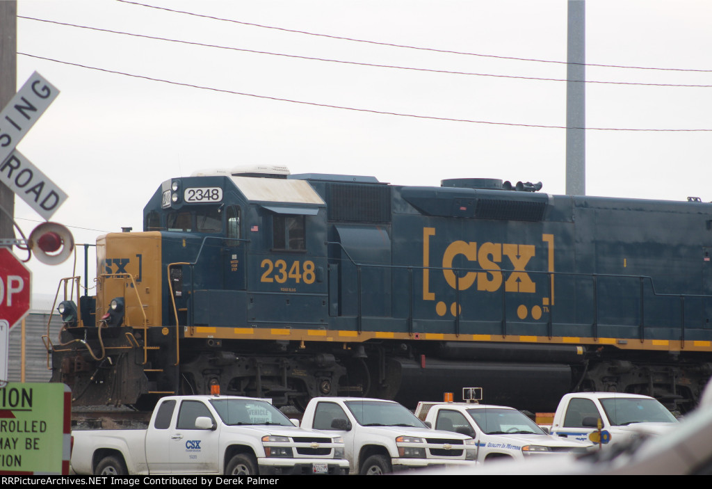 CSX 2348 at Curtis Bay